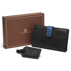 Classic travel Wallet with Luggage Tag
