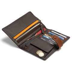 Classic travel Wallet with Luggage Tag